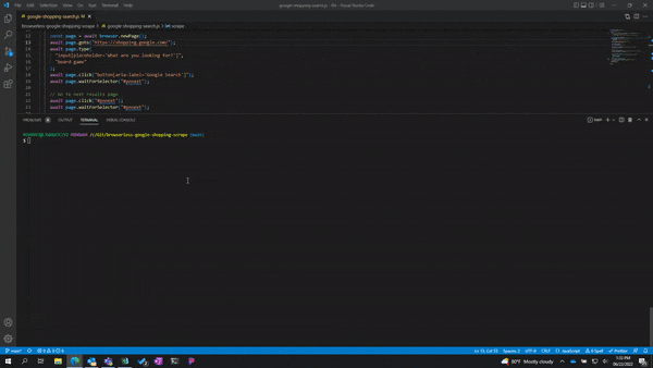 google shopping scraper